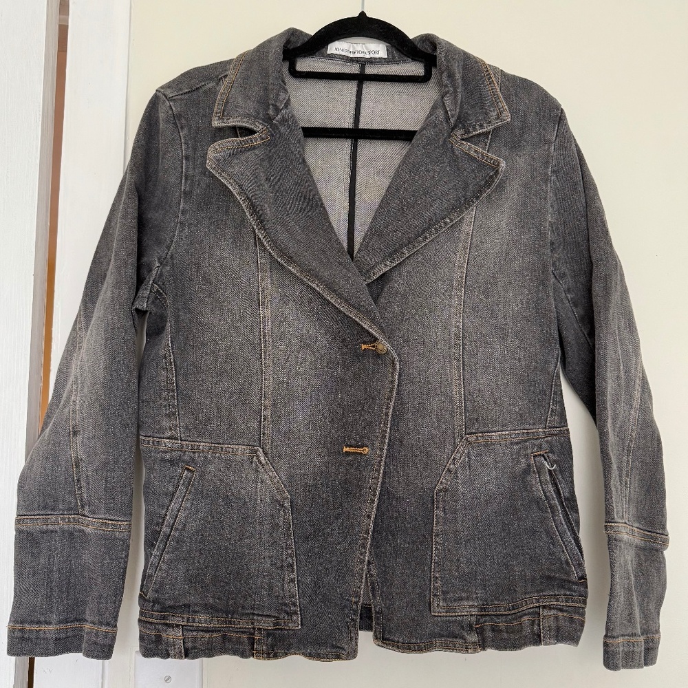 Jones New York denim blazer jacket
